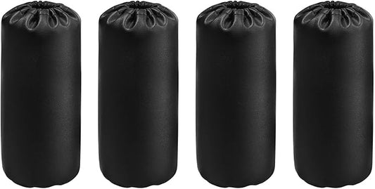 Foam Foot Pads Rollers Replacement: 4PCS Foam Rollers Tube Pads 7"x3.5" for Home Gym Exercise Machines Equipments Replacements Adjustable Inner Diameter