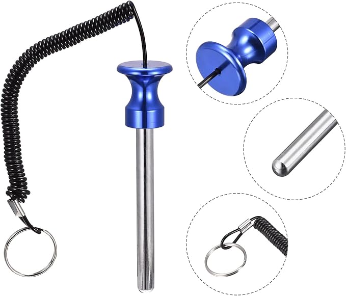 uxcell Weight Stack Pins with Pull Rope Magnetic Strength Training