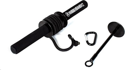 Rubberbanditz Wrist and Forearm Strengthener - Wrist Roller & Forearm Roller for Training, Forearm Blaster Workout Equipment