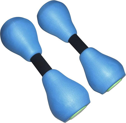 davidmay's Gift New Water Aerobic Exercise Foam Dumbbells Pool Resistance 1 Pair, Water Fitness Exercises Equipment for Women Weight Loss