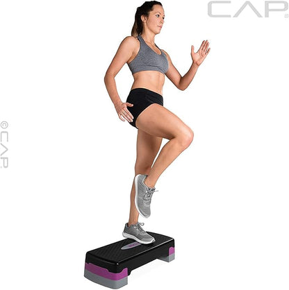 Tone Fitness Compact Aerobic Step Platform | Exercise Step