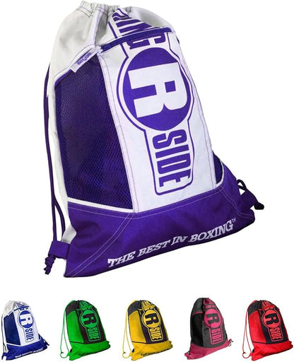 Ringside Boxing Gym Lightweight Glove Bag, One Size, Purple/White