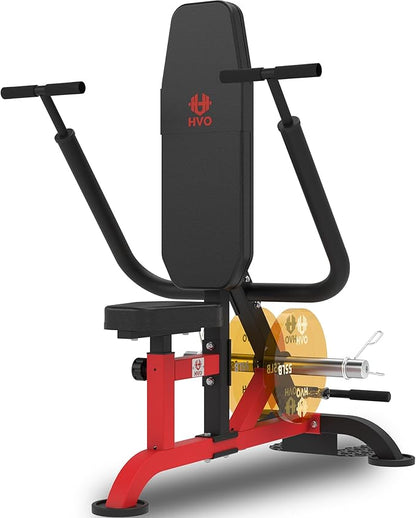 HVO Seated Dip Machine Tricep: Dip Machine Exercise