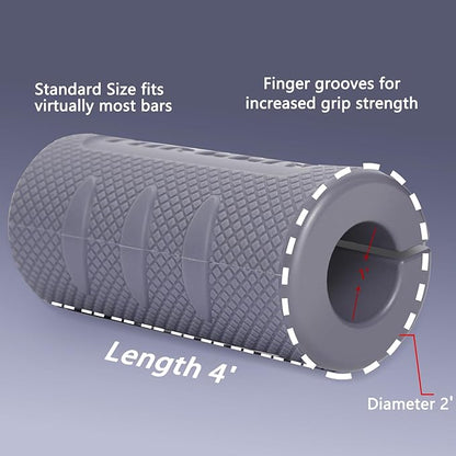 Hikeen Thick Bar Dumbbell Grips Building-2" Outer