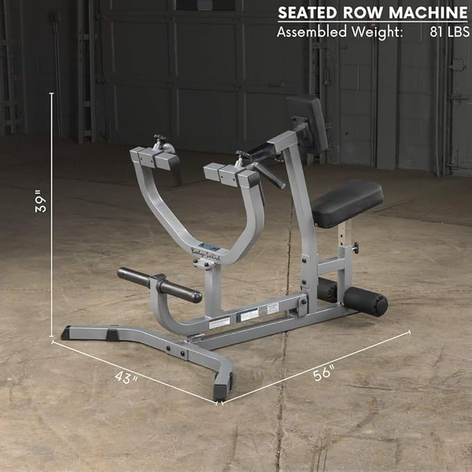 Body-Solid (GSRM40) Adjustable Seated Row Machine for LAT