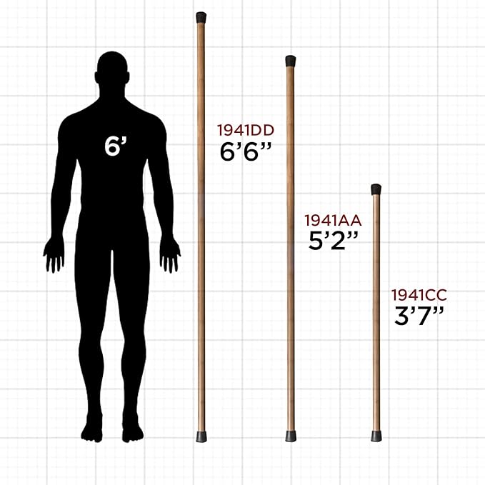 MobileVision Bamboo Stick for Fitness and Physical Rehabilitation