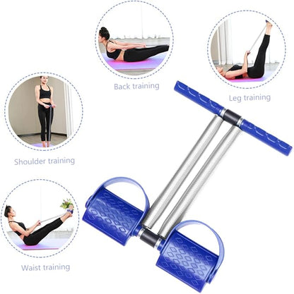 NOLITOY Leg Rope Handle Abdomen Foot for with Puller Workout Gym Muscle Yoga Home Strap Auxiliary Exerciser Band