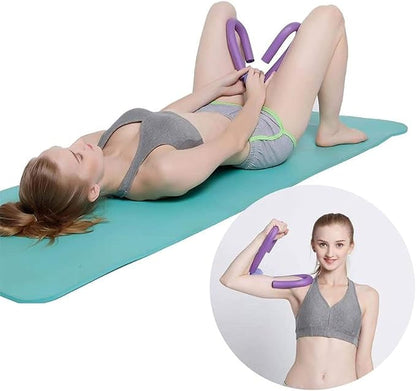 Thigh Master Inner Thigh Workout Equipment, Thigh Arm Toner Trimmer for Home Gym Yoga Sport Weight Loss