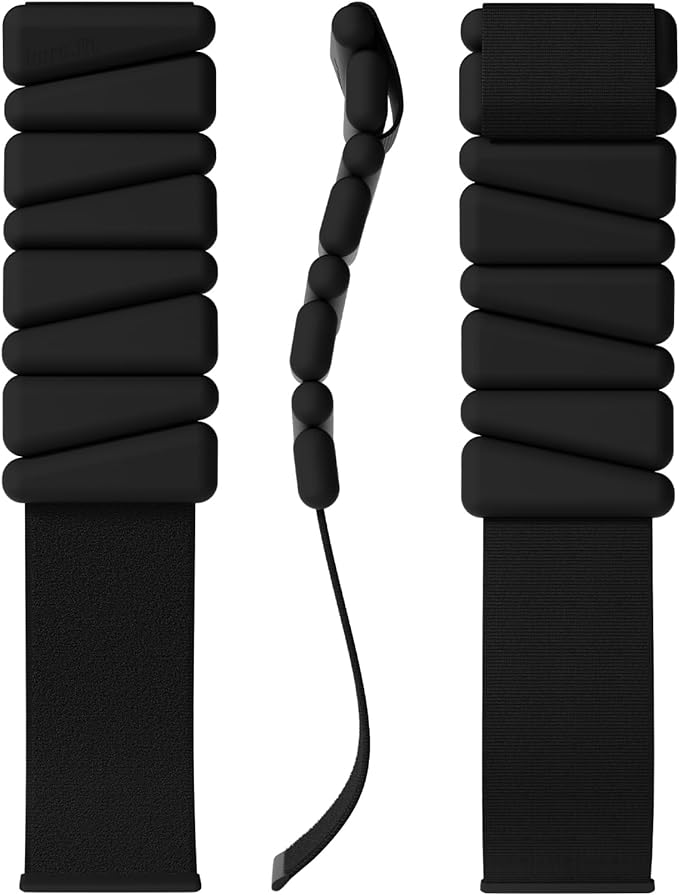 Adjustable Wrist & Ankle Weights Set - 1lb Pairs | Versatile for Yoga, Walking, Running, Barre, Pilates, Cardio & Aerobics | Wearable Bracelets for Women & Men | Home & Gym Workouts