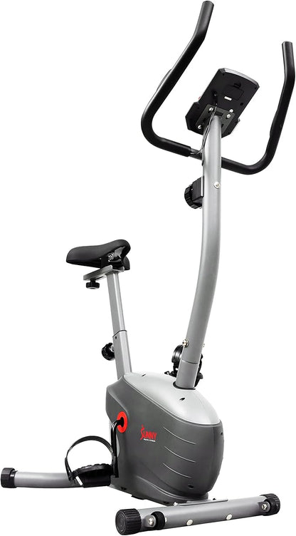 Sunny Health & Fitness Elite Interactive Performance Series Stationary Exercise Upright Bike with Optional Exclusive SunnyFit® App Enhanced Connectivity