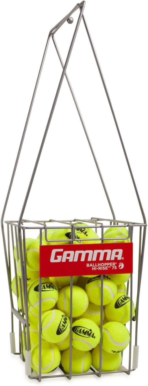 GAMMA Tennis Ball Hopper, Tennis Hopper for Easy Pick Up, Carrying, and Storage, Durable, Convenient, Heavy-Duty Construction in Multiple Sizes and Colors