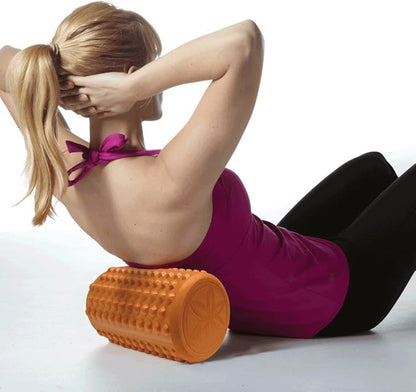 Gaiam Restore 12-Inch Textured Foam Roller w/ DVD