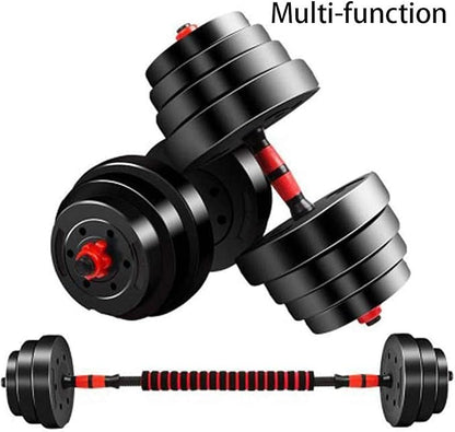 Dumbbell Bars Adjustable Dumbbell Weight Set Barbell Lifting - 2 x 15.74in Bars and 1 x 15.74in Connecting Rods for Gym Home