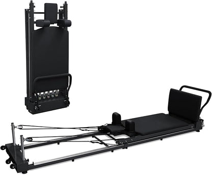 Pilates Reformer Machine Rubber Pilates Bed Exercise Strength 330 lbs