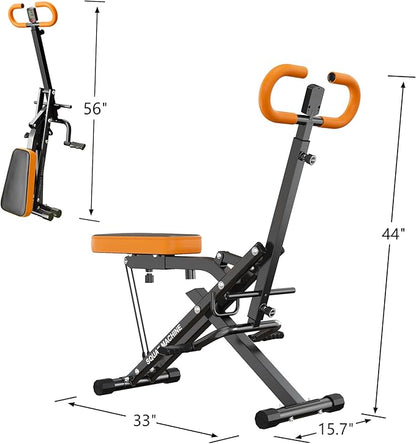 SogesPower Squat Machine for Home Gym 330lbs