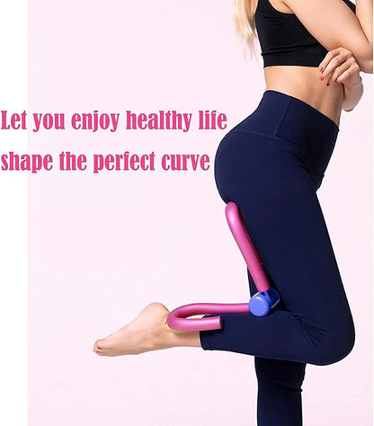 Thigh Master Inner Thigh Workout Equipment, Thigh Arm Toner Trimmer for Home Gym Yoga Sport Weight Loss