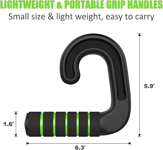 Neutral Grip Handle Attachment, Grip Handle Attachments for Pull-up Bars, Resistance Bands, Barbells, Fitness Equipment, Gym Equipment