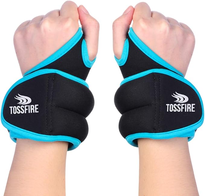 Wrist Weights Set Thumblock Arm Weight for Women and Men, Great for Running Weightlifting Training Gymnastic Aerobic Jogging Cardio Exercises