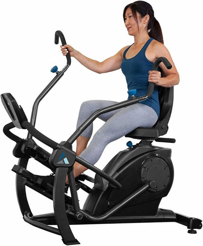 FreeStep LT3 Recumbent Cross Trainer Stepper-Zero-Impact Exercise w/Patented Physical Therapy Stride Technology, Whisper-Quiet, Free App w/Trainer-Led Workouts