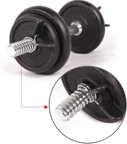 4 Pcs Dumbbell Spring Locks Barbell Spring Collar 28mm 30mm 30mm 50mm 50mm