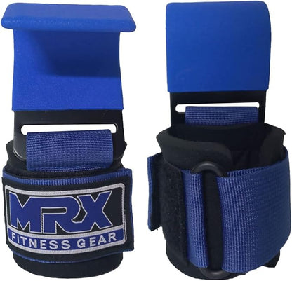 MRX Power Weight Lifting Straps Wrist Support Heavyduty Gym Training Bandage Cordura Hook Deadlifting Wraps