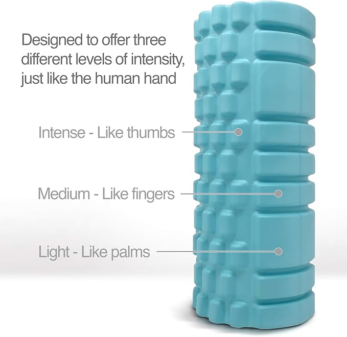 Premium Foam Roller – Versatile High-Density Muscle & Back Roller for Deep Tissue Massage, Physical Therapy, and Yoga