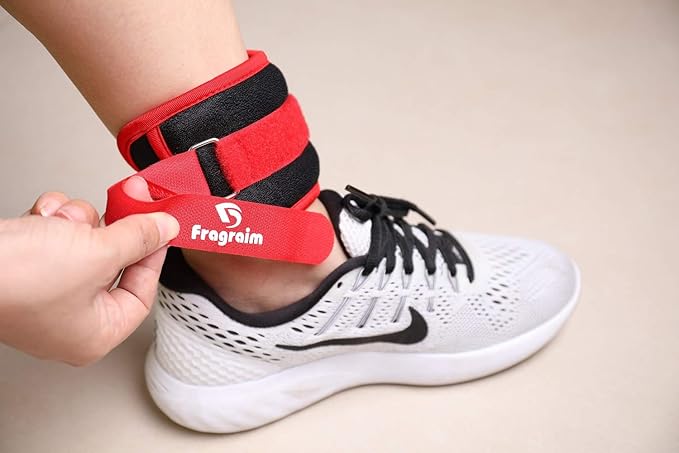 Ankle Weights for Women, Men and Kids - 1/2/3/4/6/8/10/12/15/20 LBS 1 Pair Strength Training Wrist/Leg/Arm Weight with Adjustable Strap for Jogging, Gymnastics, Aerobics, Physical Therapy