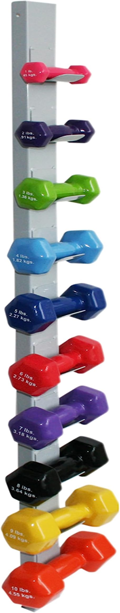 CanDo Vinyl Coated Dumbbells