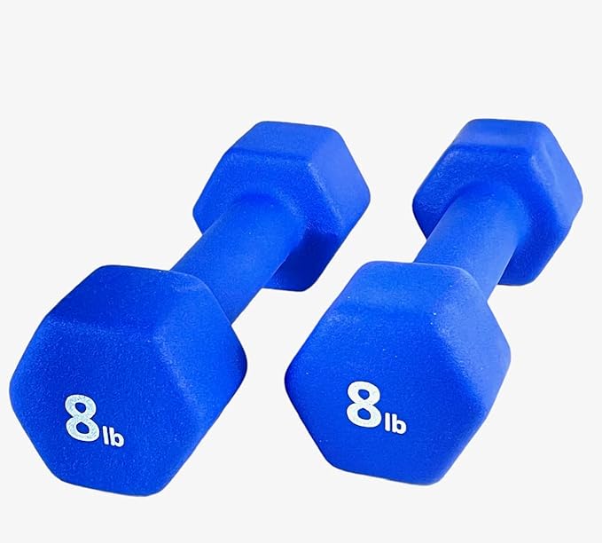 Neoprene Coated Dumbbell Hand Weight Set