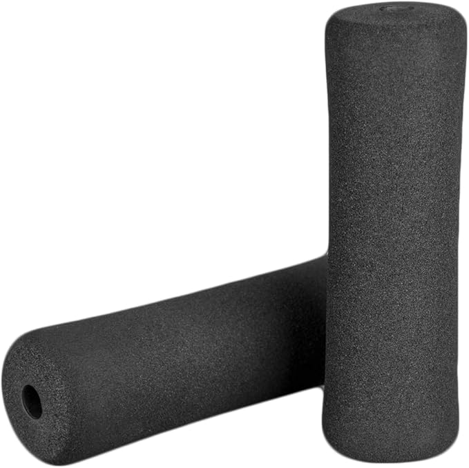 Sponge Foam Foot Pad Roller Pair, Used for Replacing Gym Exercise Equipment, Suitable for 1-inch Rod (Foam 9.25" X 2.76" Od X 0.87" Id)