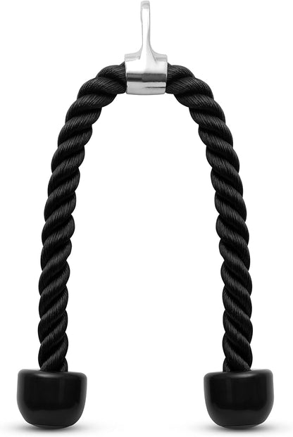 SQUATZ Triceps Rope Cable Attachment - Machine Pulldown