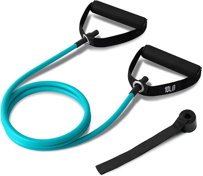 Resistance Bands with Handles,Single Resistance Bands,Exercise Bands Set,Workouts Bands for Physical Therapy,Strength Training for Women