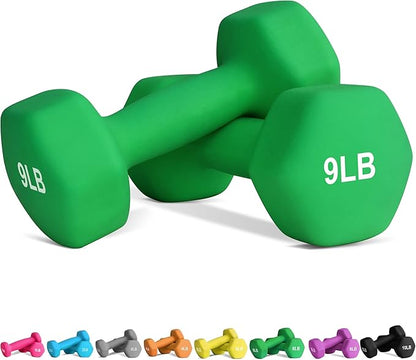 Balelinko Home Gym Equipment Workouts Strength Training Weight Loss Pilates Weights Yoga Sets Weights for Women, Men, Seniors and Youth