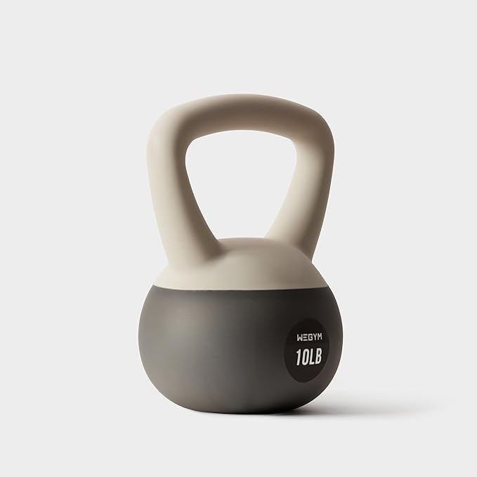 Soft Kettlebells with Cushioned Impact-Resistant Base and Anti-Slip, Wide-Grip Handle for Home Workouts, Weightlifting, and Personal Training