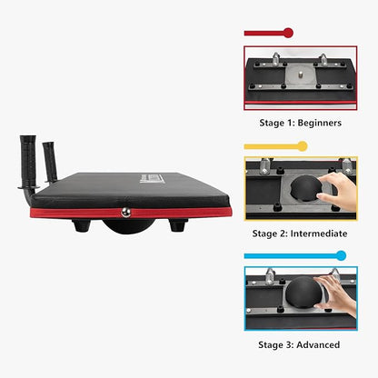 Multifunctional Plate Training Board, Multigym Plank Board, Push-up Training Board, Balance Board. 3 in 1 Multifunctional Portable Plate Training Board, Convenient, Professional Plate Support