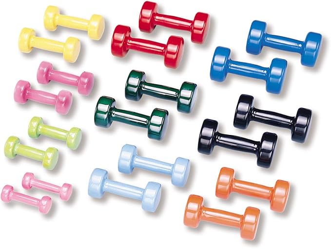 CanDo Vinyl Coated Dumbbells