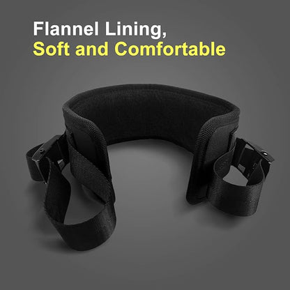 New Upgraded Hip Thrust Fitness Belt for Dumbbells, Portable Slip-Resistant Hip Thrust Band with Adjustable Safety Buckle, Soft Dumbbell Strap Great for Hip Thrusts, Glute Bridges, Squats