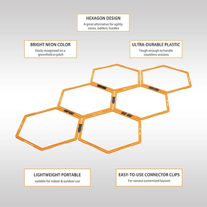 Outroad Speed Agility Training Ladder 6/12/30 Rings Set