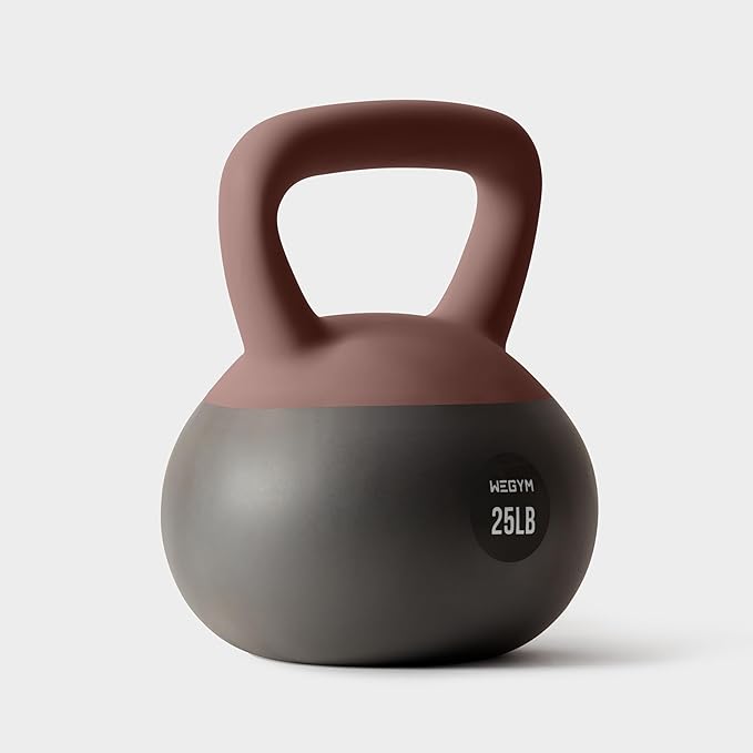 Soft Kettlebells with Cushioned Impact-Resistant Base and Anti-Slip, Wide-Grip Handle for Home Workouts, Weightlifting, and Personal Training