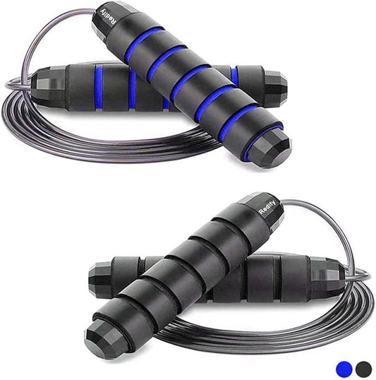 Redify Jump Rope,Jump Ropes for Fitness for Women Men and Kids,Speed Jumping Rope for Workout with Ball Bearings,Adjustable Skipping Rope for Exercise&Slim Body at Home School Gym