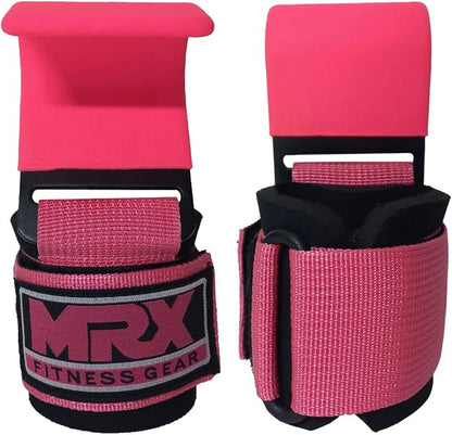 MRX Power Weight Lifting Straps Wrist Support Heavyduty Gym Training Bandage Cordura Hook Deadlifting Wraps