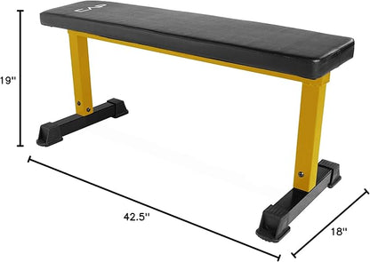 CAP Barbell Flat Weight Bench Color Series