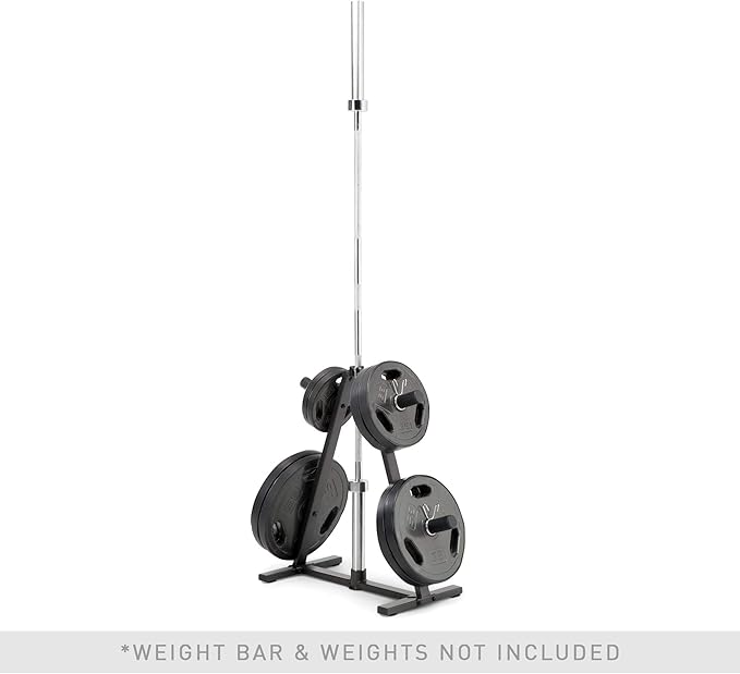 Marcy Olympic Weight Plate Tree for 2-Inch Plates Weight Storage Rack