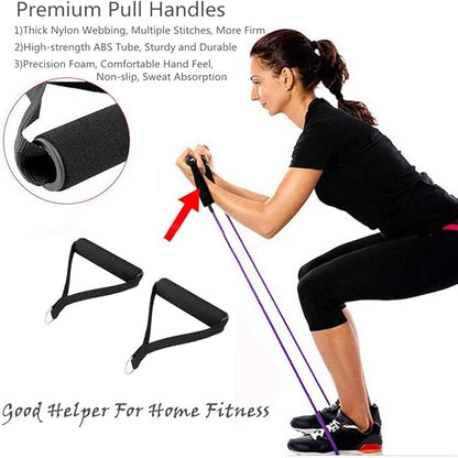 Premium Exercise Pull Handles, Resistance Bands Handle, Fitness Handle, Workout Handles Dense Foam Wrap Handle Replacement Fitness Equipment for Pilates, Yoga, Strength Training