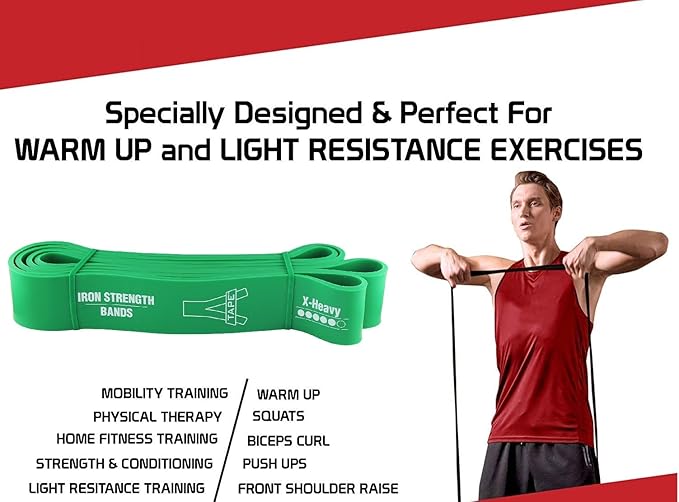 Pull Up Assistance Band - Best for Pullup Assist, Chin Ups, Resistance Bands Exercise, Stretch, Mobility Work & Serious Fitness - Good forCrossfit - 41 inch | 4 Straps