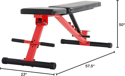 CAP Barbell Multi Purpose Adjustable Utility Bench Color Series