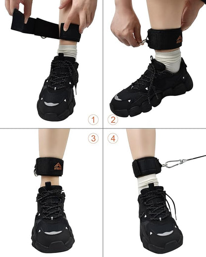 2 Pairs Ankle Strap for Cable Machine