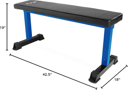 CAP Barbell Flat Weight Bench Color Series