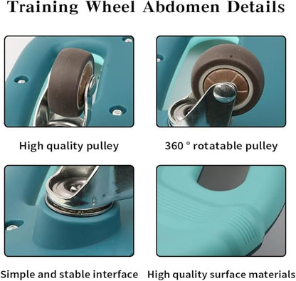 Ab Roller for Abs Workout, Ab Roller Wheel Exercise Equipment for Core Workout, Ab Wheel Roller for Home Gym, Ab Workout Equipment for Abdominal Exercise