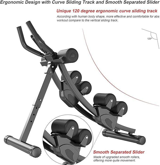 Ab Machine Multi-Functional Exercise Equipment for Home Gym